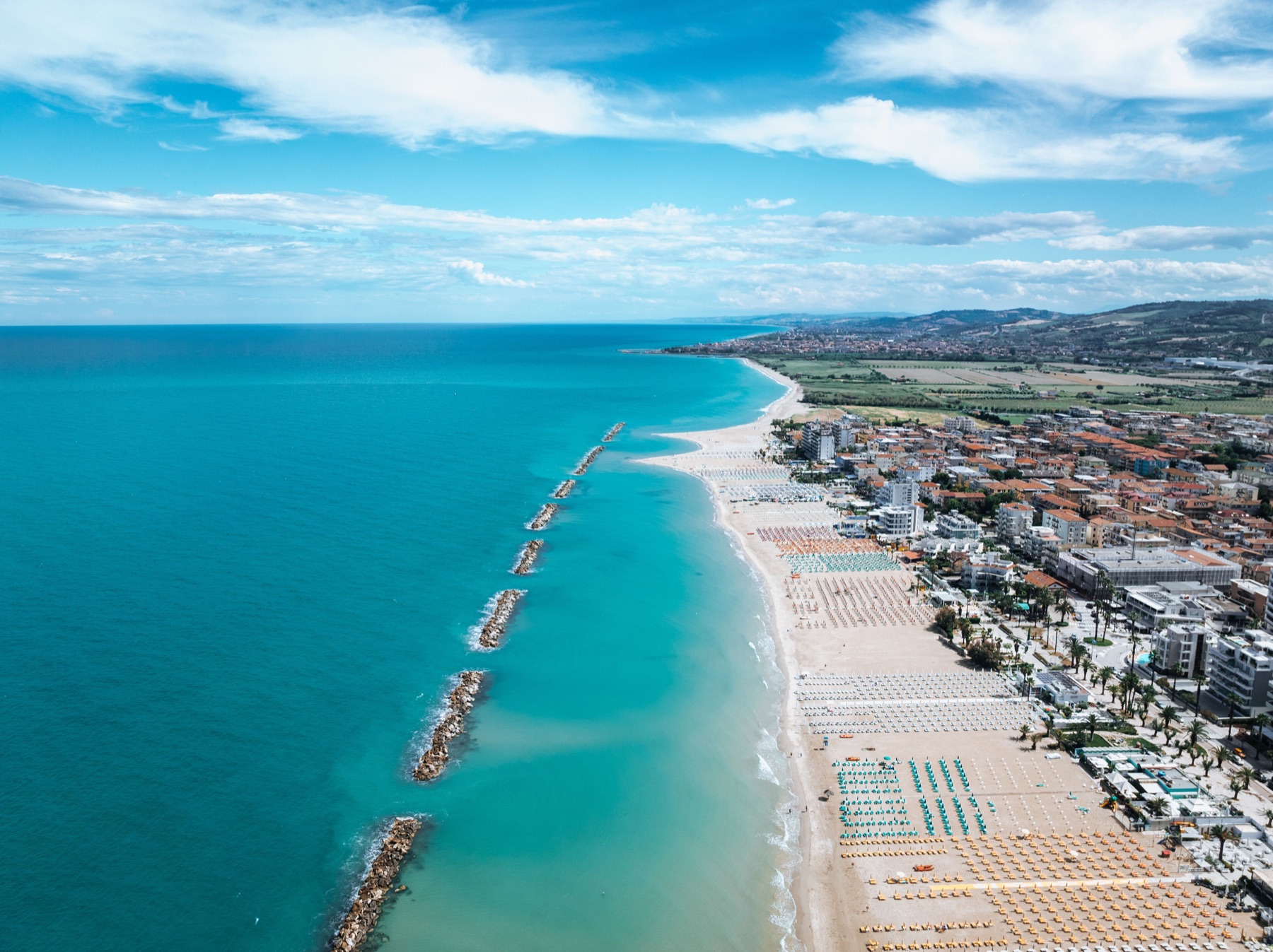 Spiaggia e lungomare di Civitanova Marche